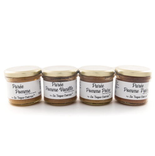 Image du produit Lot de 4 purées de fruits